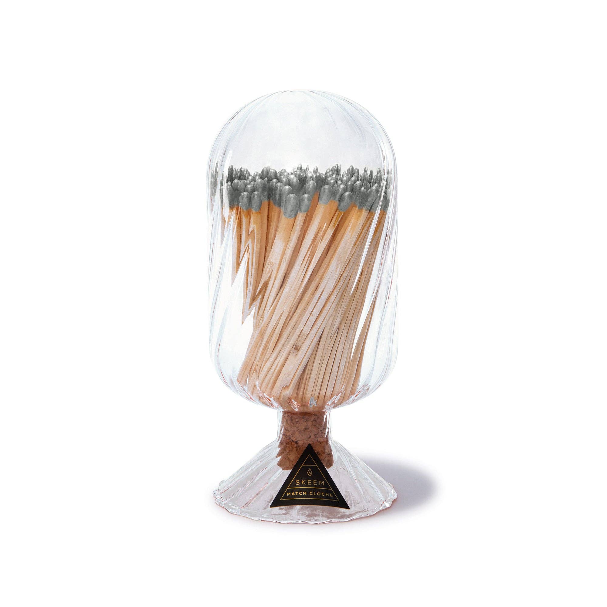 Helix Match Cloche, Silver-tipped Matches