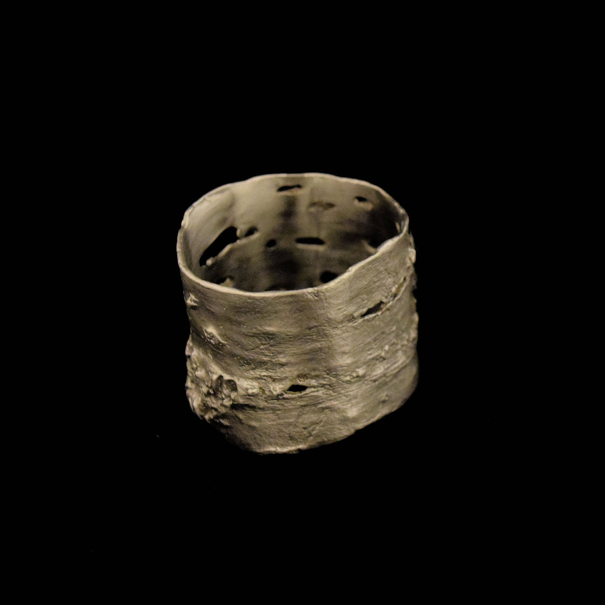 Birch Bark Napkin Rings - Set of 4