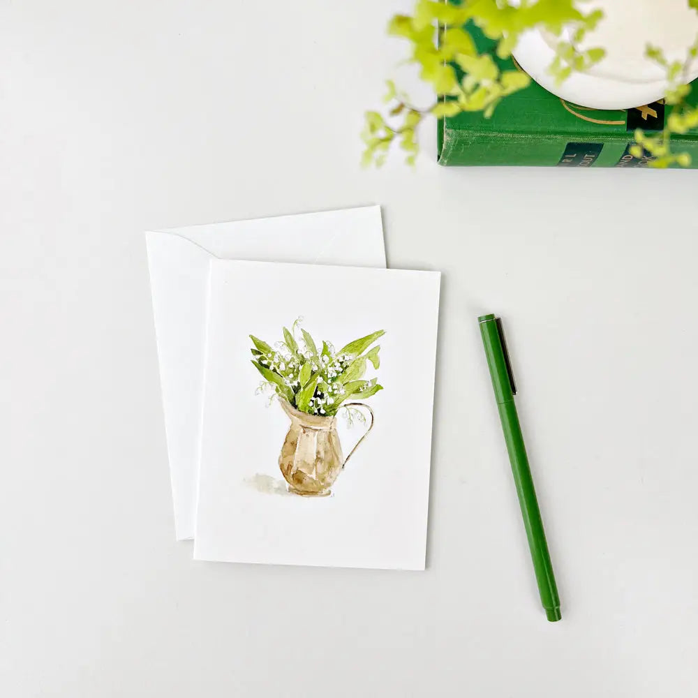 Set of 8 Assorted Flower Notecards