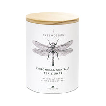Load image into Gallery viewer, Citronella Tea Lights, Sea Salt
