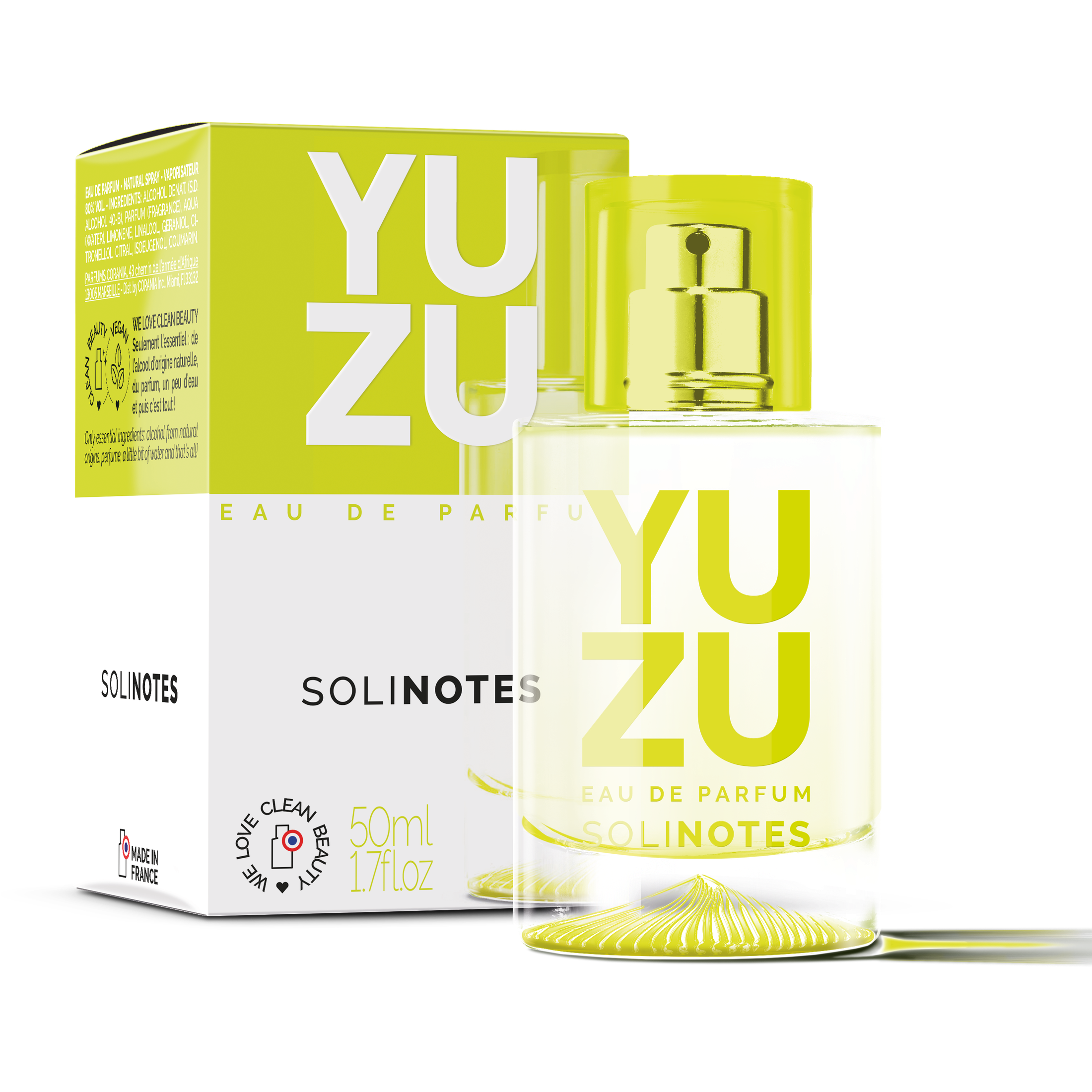 Yuzu Perfume 1.7 oz - CLEAN BEAUTY