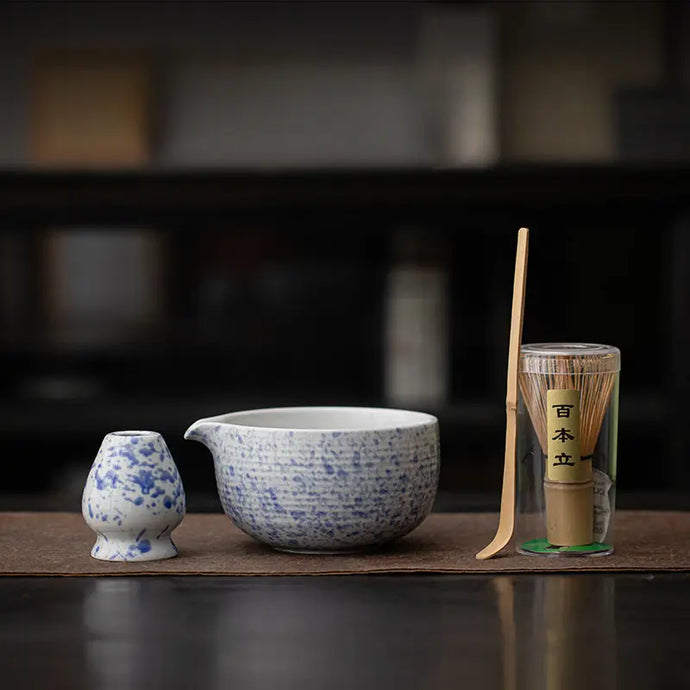 Ceramic Matcha Set - Blue