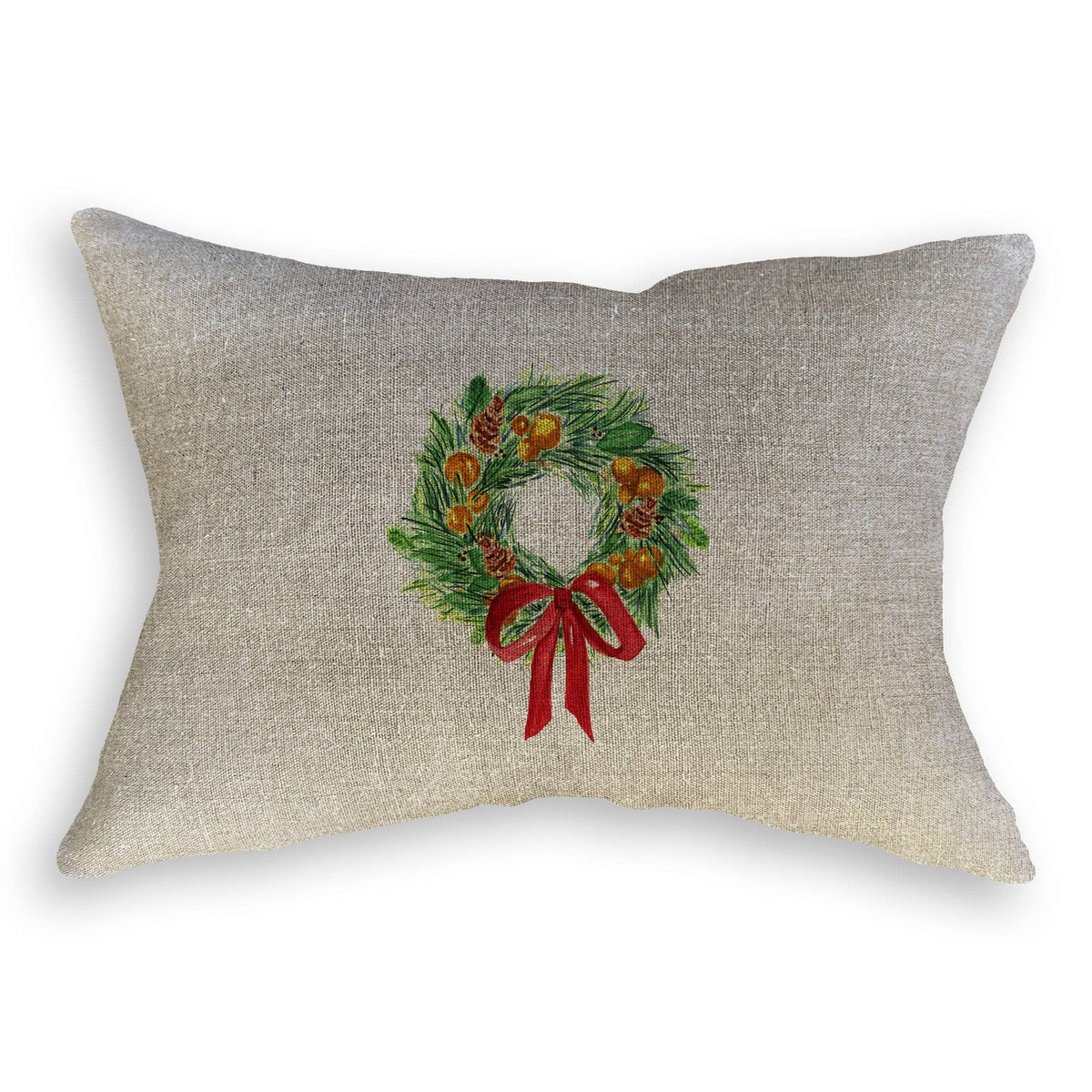 Christmas Wreath Guest towel