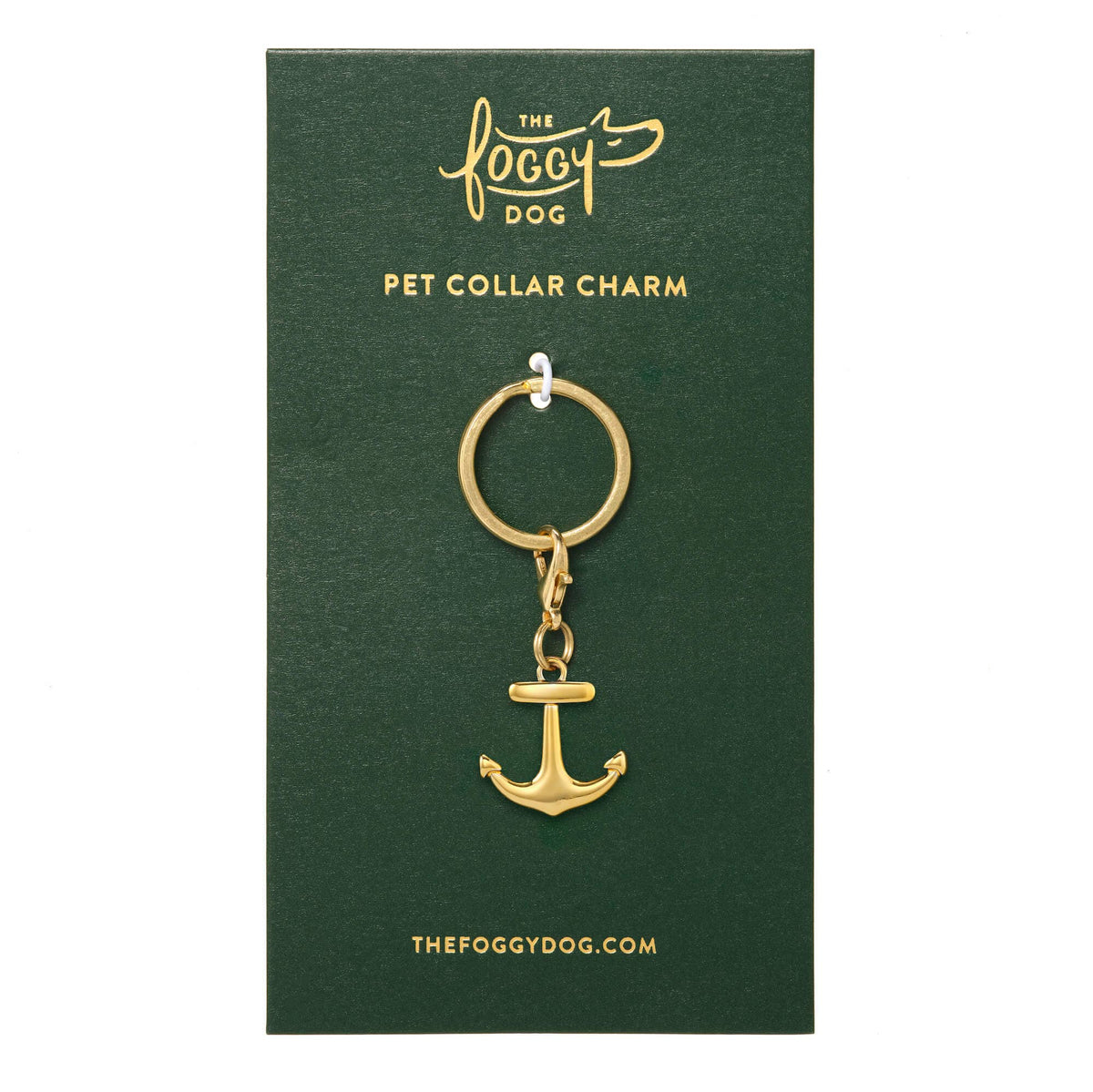 Anchor Collar Charm