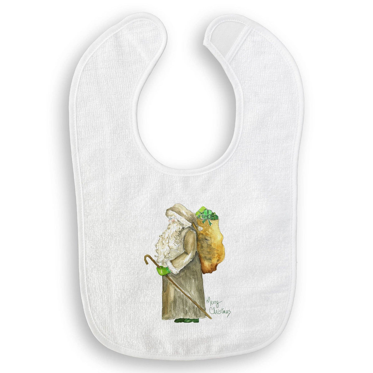 Grey Santa Kitchen Towel
