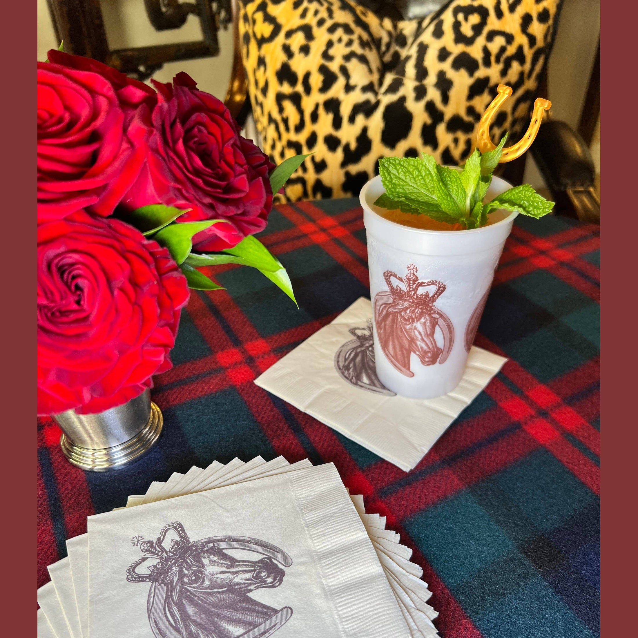 Royal Horse Cocktail Napkins