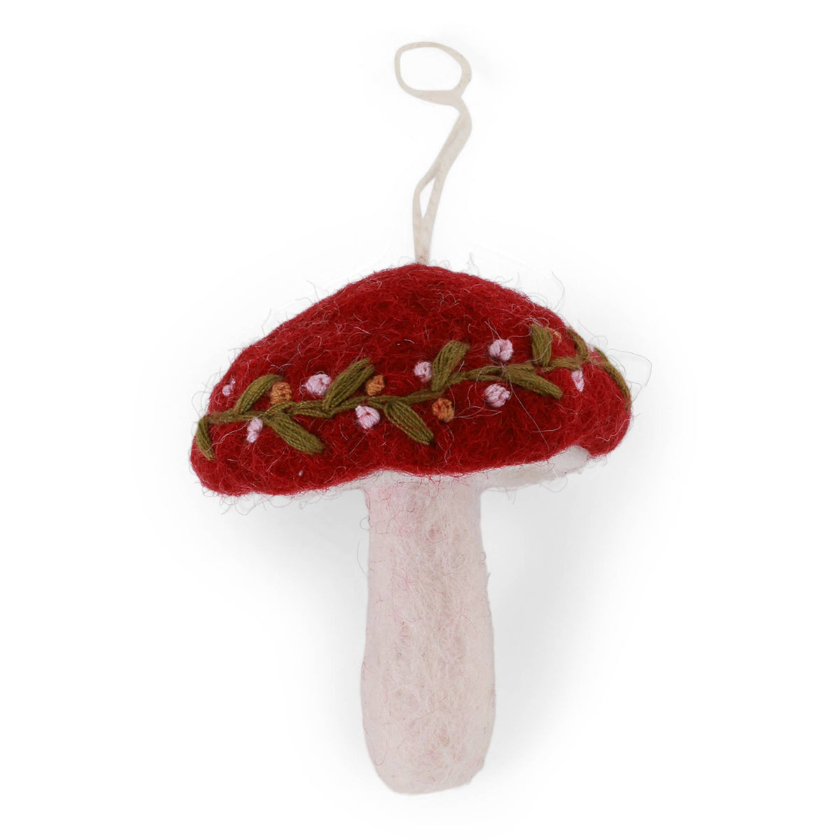 Mushroom w/Embroidery - Big