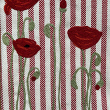 Load image into Gallery viewer, Busatti Red Poppi Kitchen Towel
