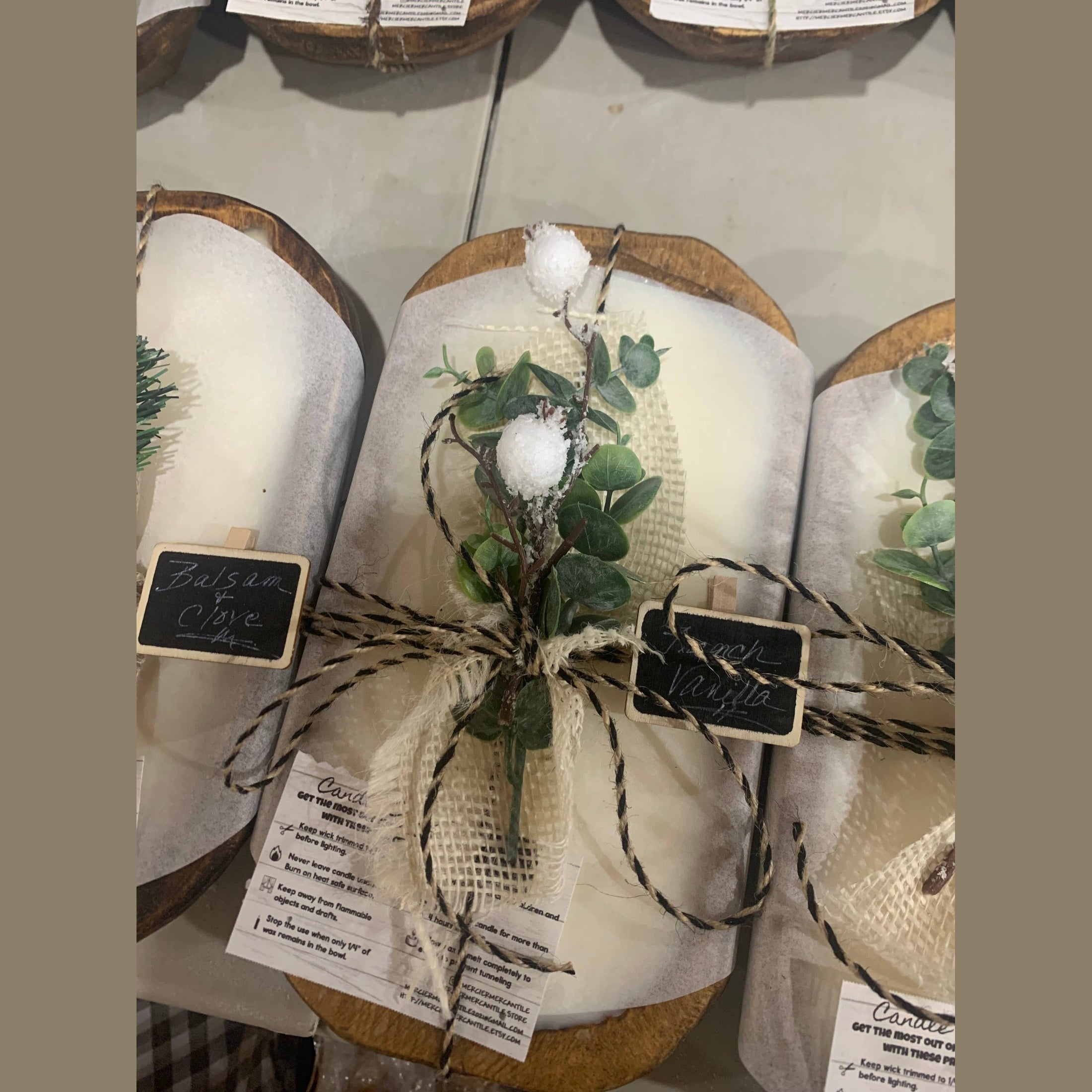 Dough Bowl Candle