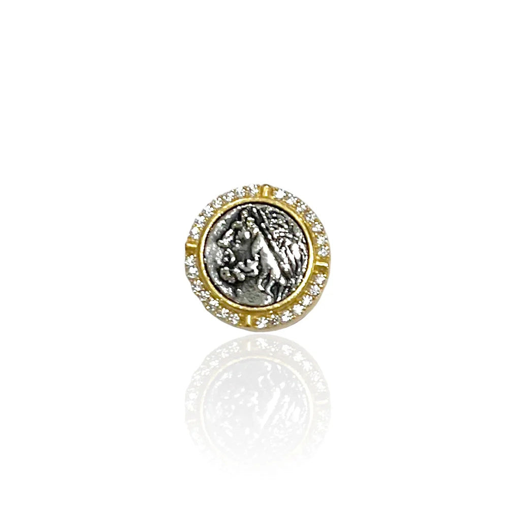 TAT2 Design  - Gold Ciro Brooch