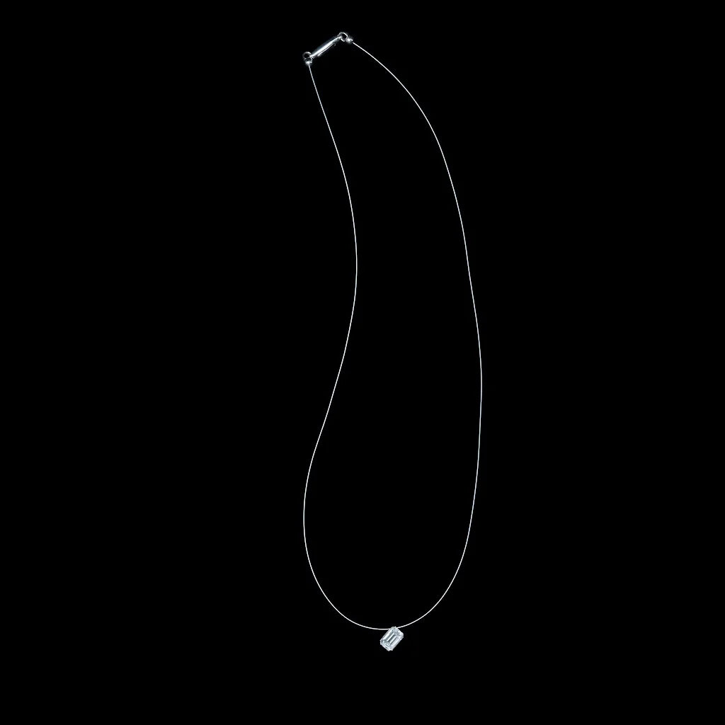 The Invisibles - Floating Diamond Necklace (4 Carat)