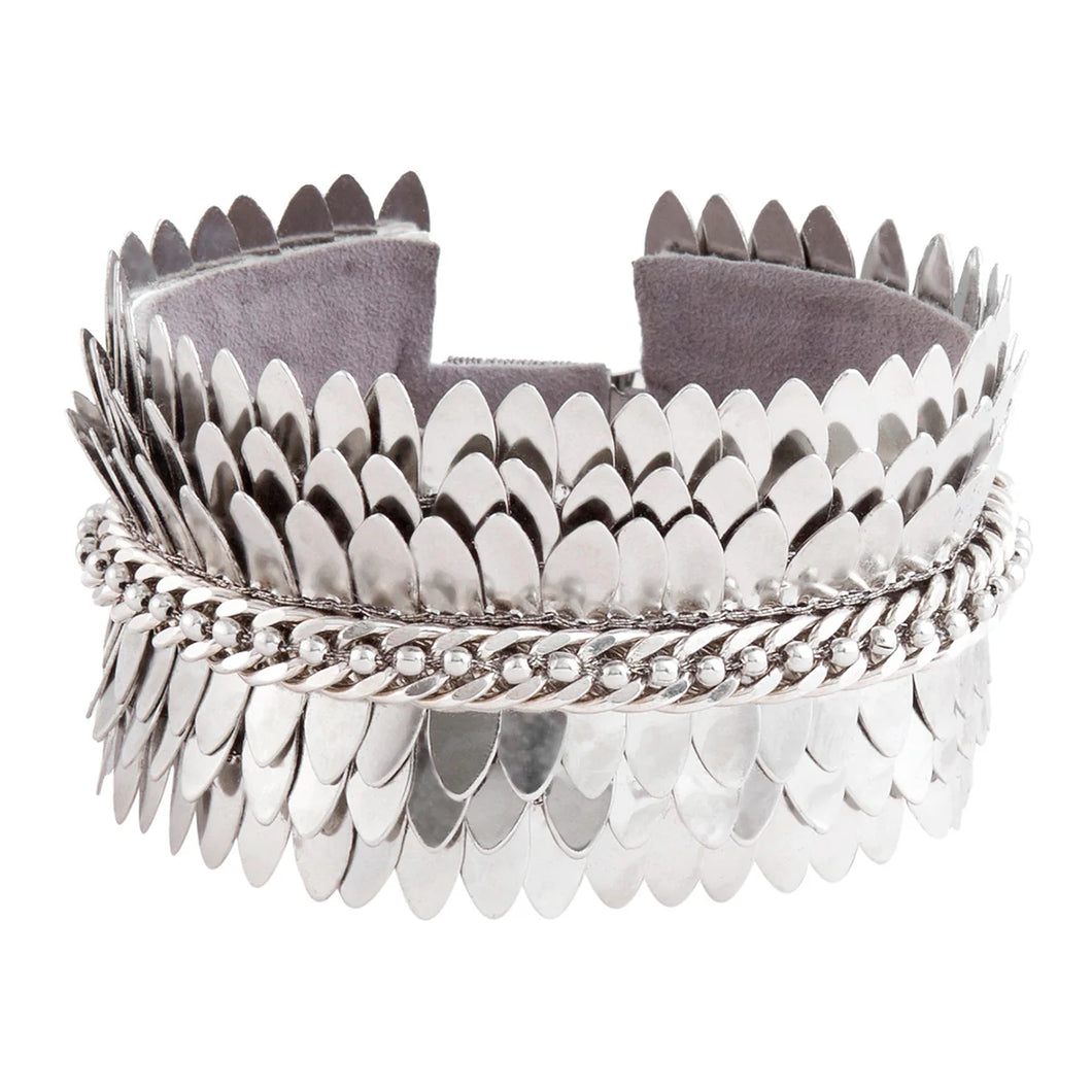 Deepa Gurnani - Chiara Cuff (Silver)