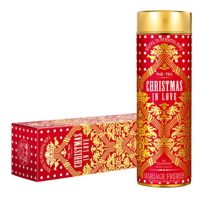 Christmas In Love - Black Tea/Almond/Hibiscus/Gentle Spices - 80g Canister