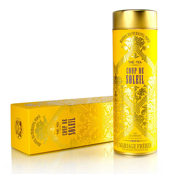 Coup de Soleil - Gourmet Black Tea/Wild Strawberry/Crème Brulee - 80g Canister