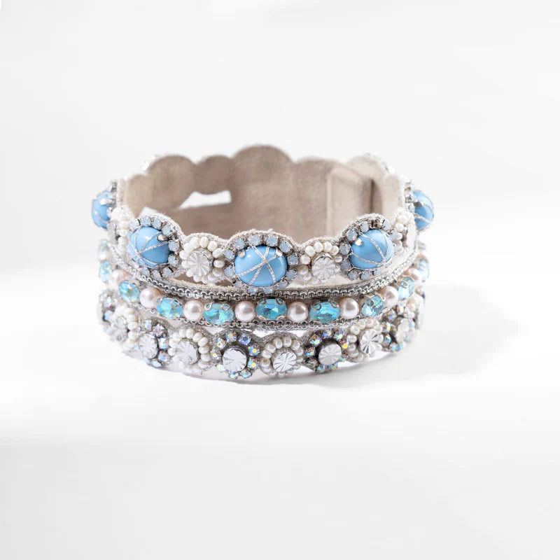 Deepa Gurnani - Coryn Cuff (Baby Blue)