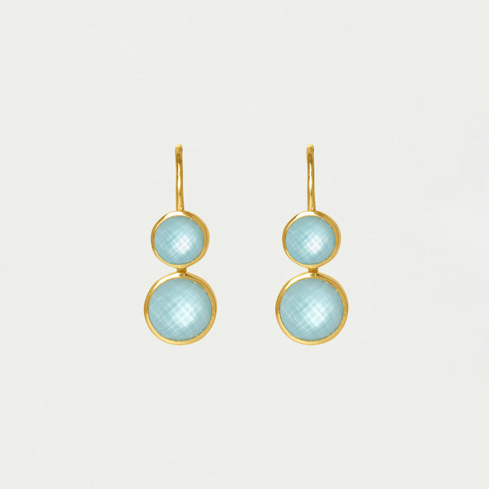 Dean Davidson Tulum Double Droplet Earrings