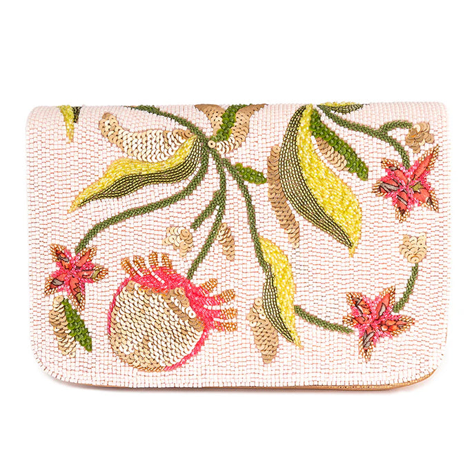 Deepa Gurnani - Isolde Clutch (Baby Pink)