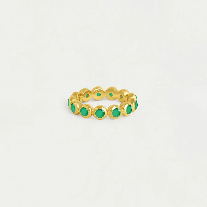 Dean Davidson - Eternity Stacking Ring (Green Onyx)