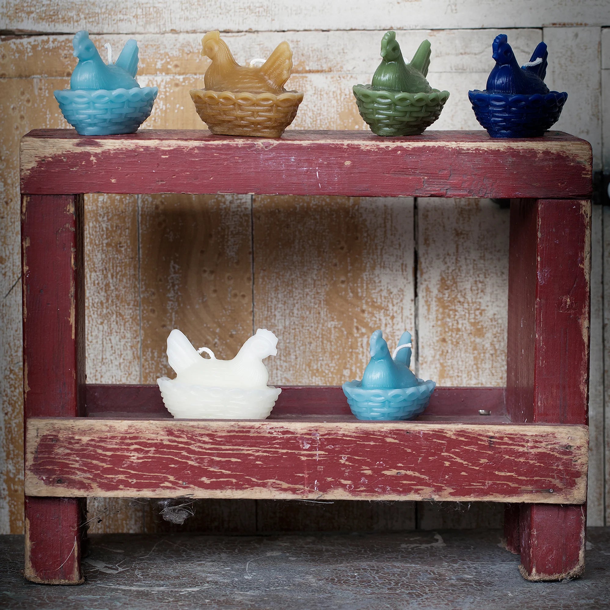 Nested Hen Candle
