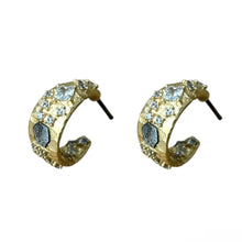 Load image into Gallery viewer, TAT 2 Design - Gold Mini Cosa Hoops
