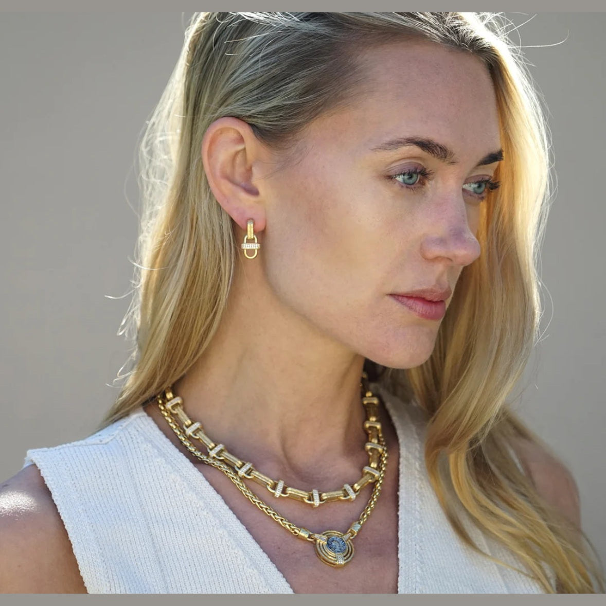 TAT 2 Design - Gold Costa Necklace