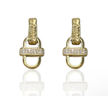 Load image into Gallery viewer, TAT 2 Design Gold Costa Earrings
