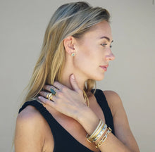 Load image into Gallery viewer, TAT 2 Design Gold Almora Layered Band Ring
