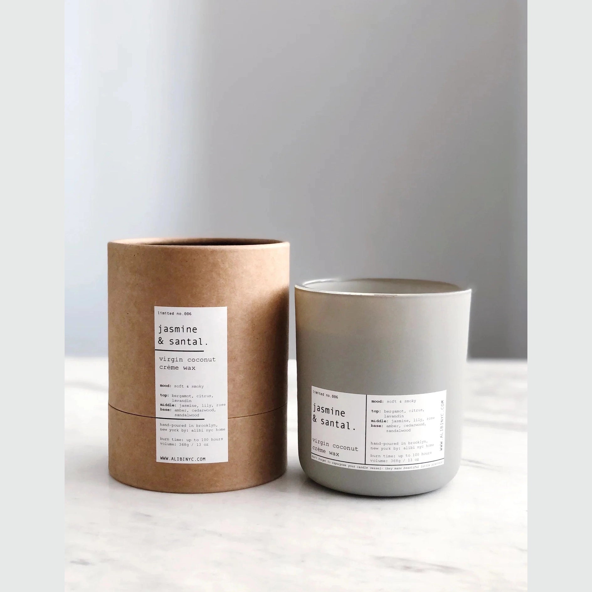 Jasmine & Santal Candle