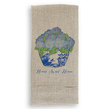 Load image into Gallery viewer, French Graffiti Natural Linen Hand Towels
