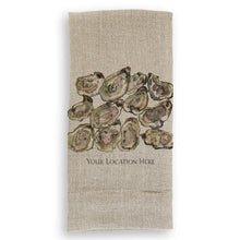 Load image into Gallery viewer, French Graffiti Natural Linen Hand Towels
