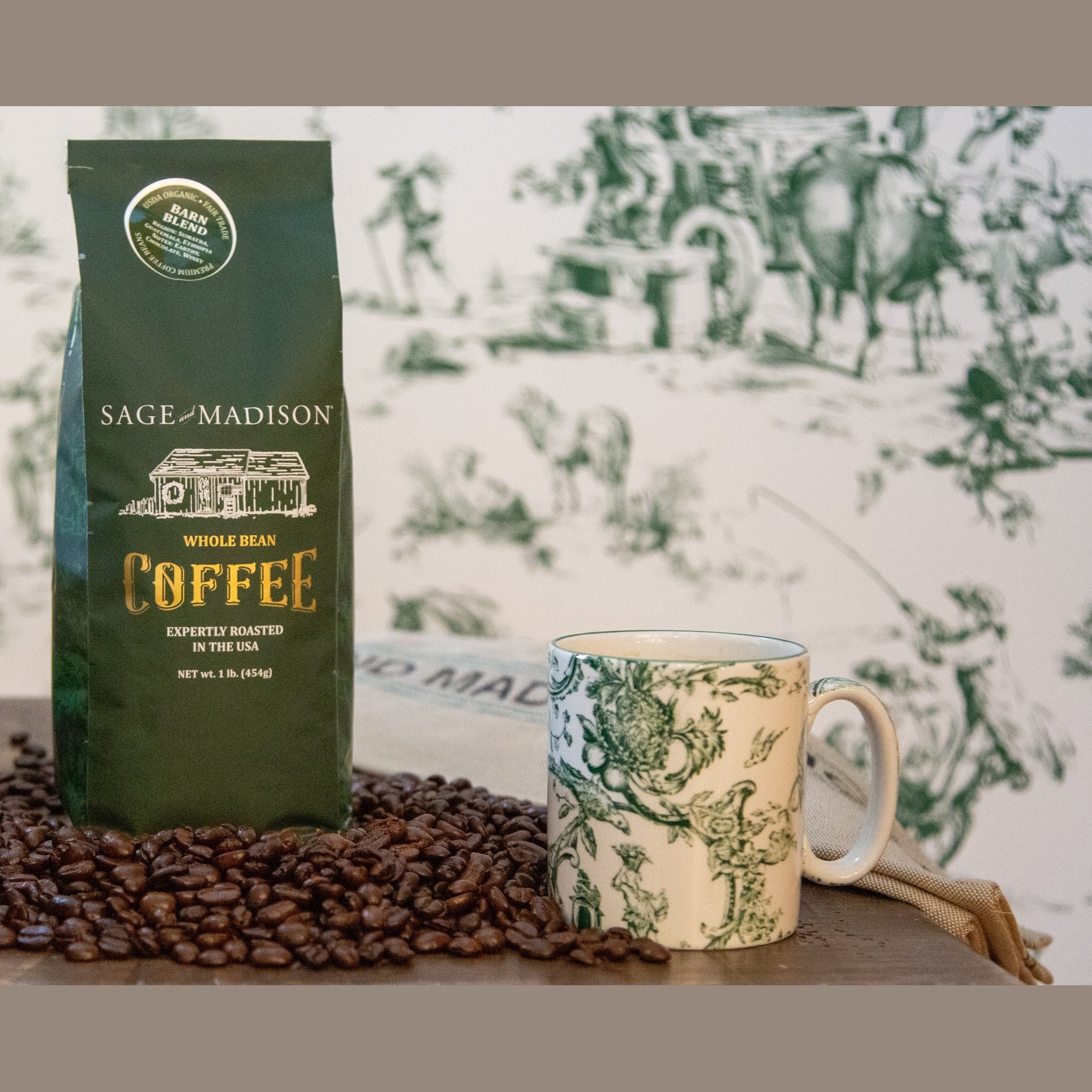 Sage & Madison Barn Blend Coffee Beans