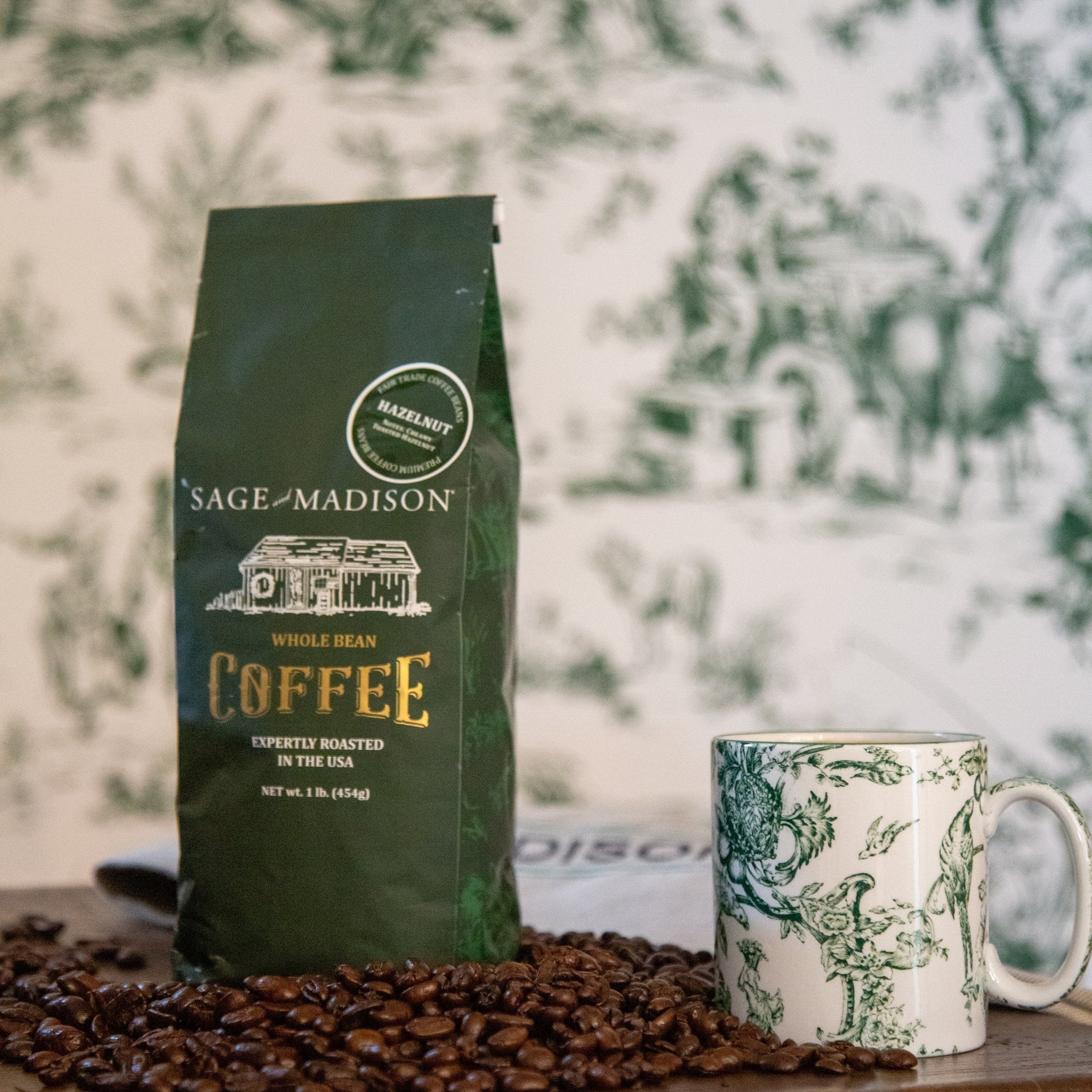 Sage & Madison Hazelnut Coffee Beans