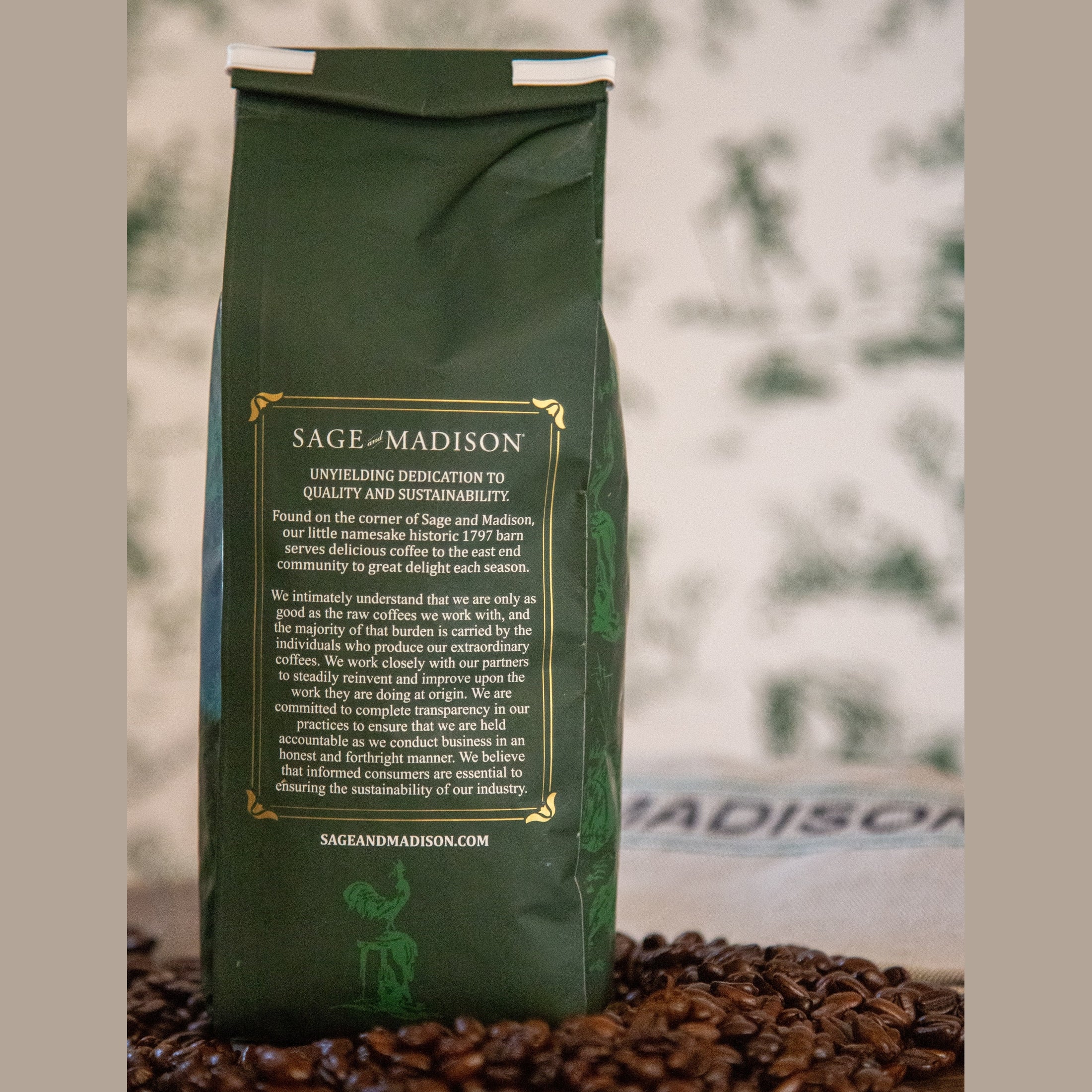 Sage & Madison Hazelnut Coffee Beans