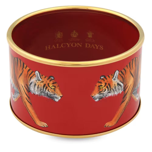 Halcyon Days Jewelry - Tiger Cuff Bracelet (Red/Gold)