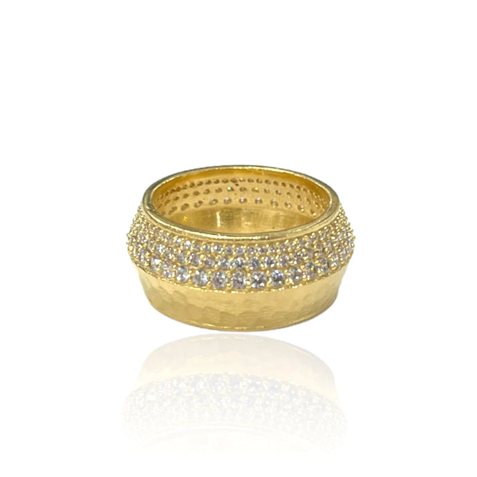 TAT2 Design - Gold Noma Band Ring