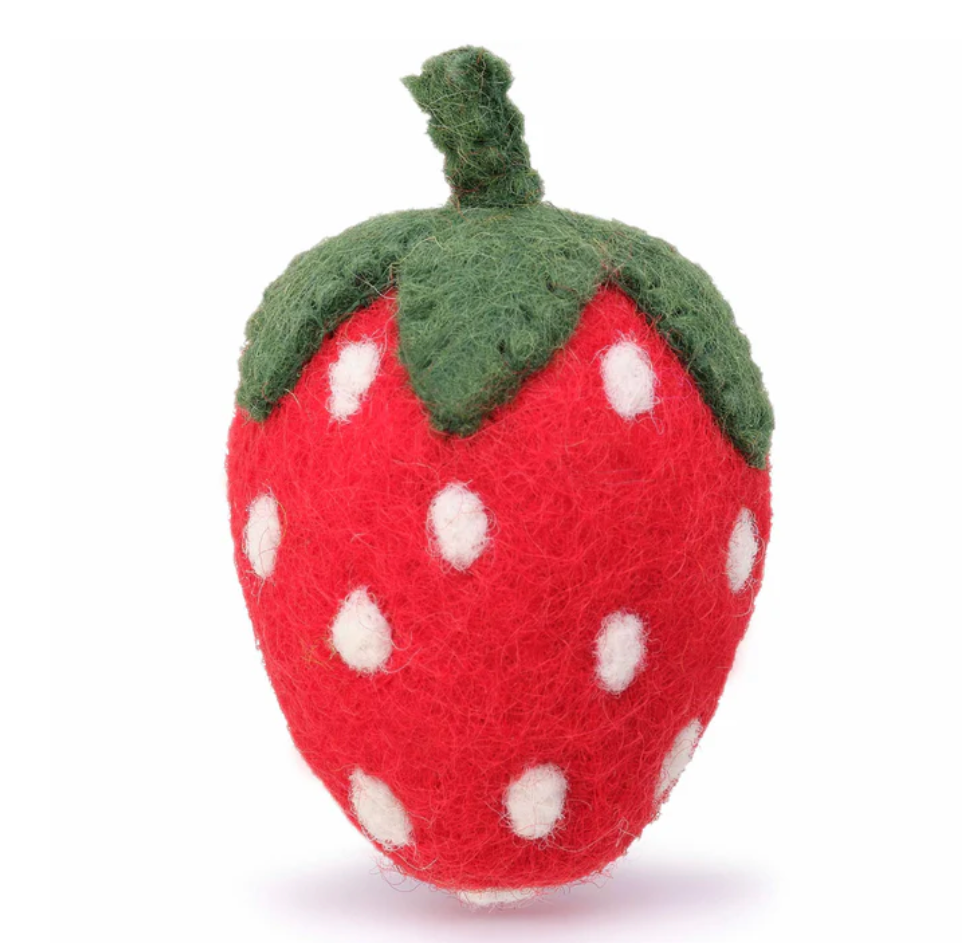 Strawberry Cat Toy