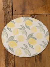 Load image into Gallery viewer, Busatti Oval Placemat - Lemons

