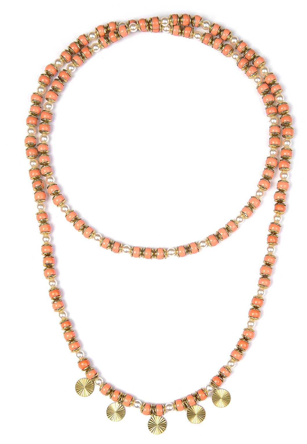 Deepa Gurnani - Malena Necklace (Coral)
