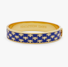 Load image into Gallery viewer, Halcyon Days Jewelry - Blue Bee Sparkle Bangle
