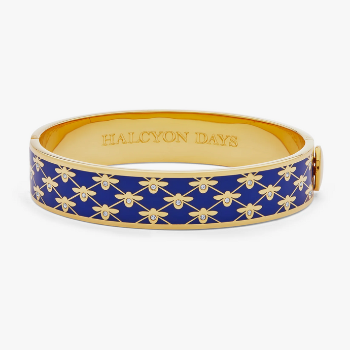 Halcyon Days Jewelry - Blue Bee Sparkle Bangle