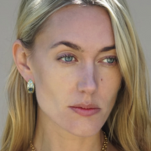 Load image into Gallery viewer, TAT 2 Design - Gold Mini Cosa Hoops
