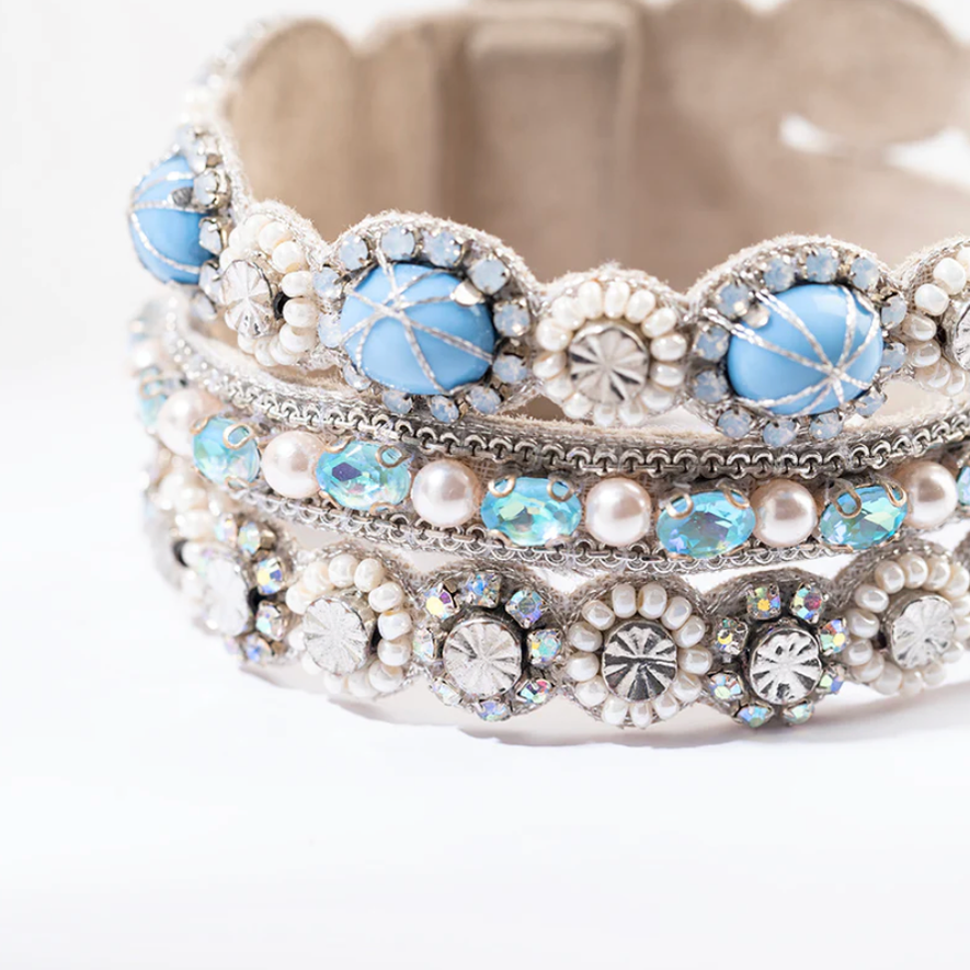 Deepa Gurnani - Coryn Cuff (Baby Blue)