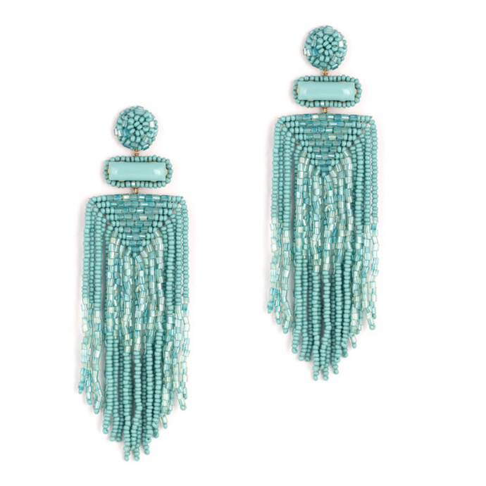 Deepa Gurnani - Jody Earrings (Turquoise)