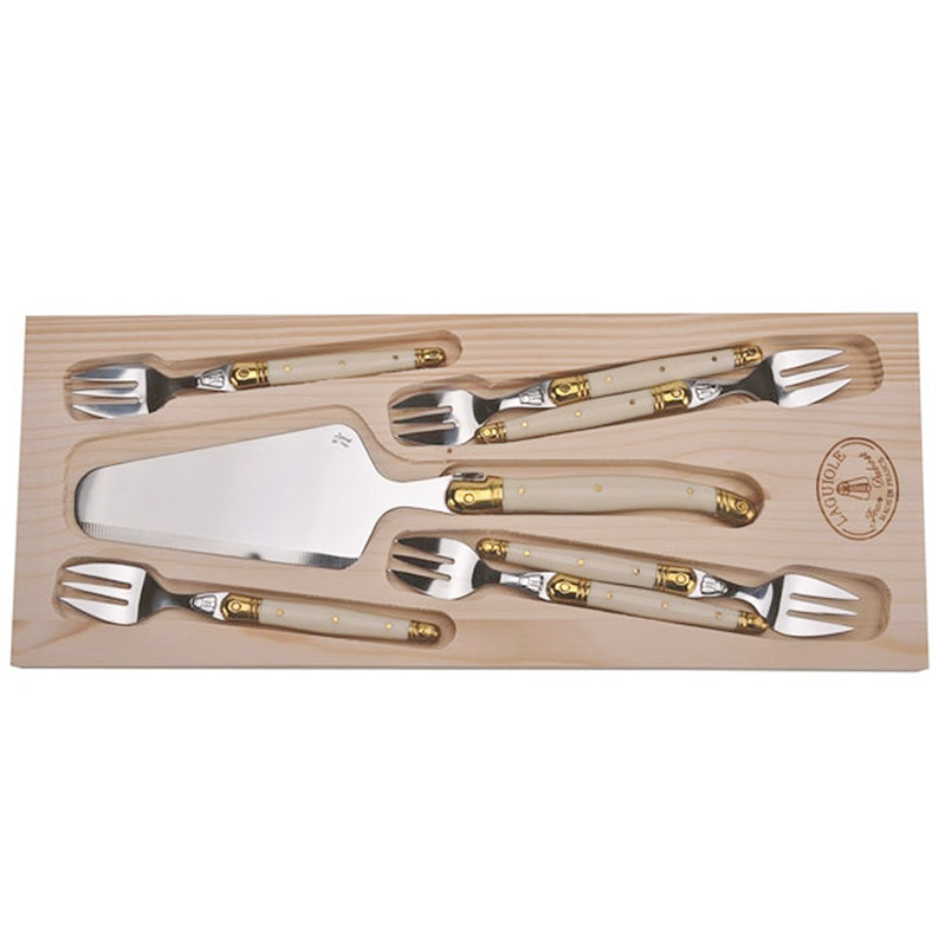 Jean Dupost 7 Piece Cake Serving Set