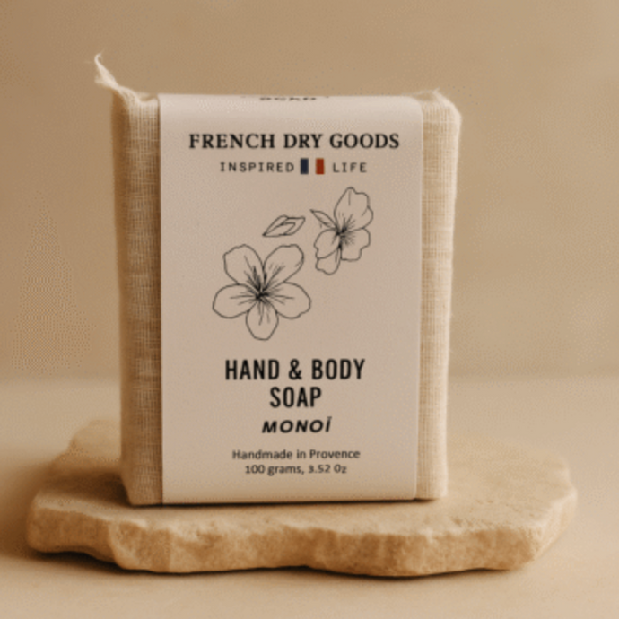 Be Home - French Dry Goods Hand & Body Soap Set of 10, Monoi