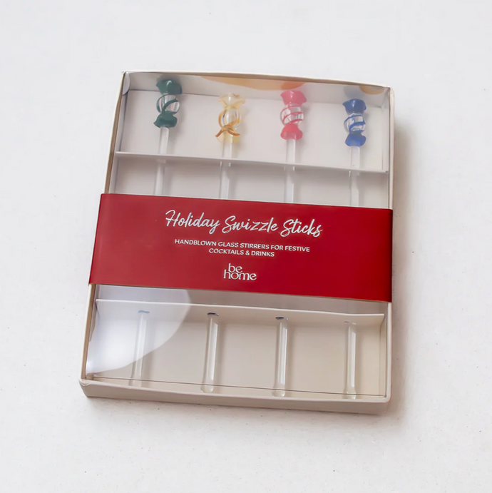 Be Home - Peppermint Candy Swizzle Sticks (Set of 4)