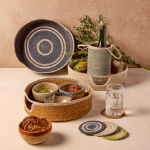 Load image into Gallery viewer, Be Home - Hydra Woven Seagrass Bowl (Rust)
