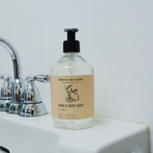 Load image into Gallery viewer, Be Home - French Dry Goods Liquid Hand &amp; Body Soap (Citrus)
