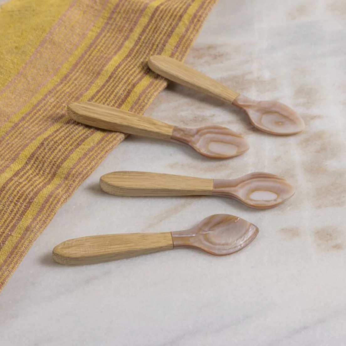 Be Home - Serin Shell Large Spoons (Set of 4)