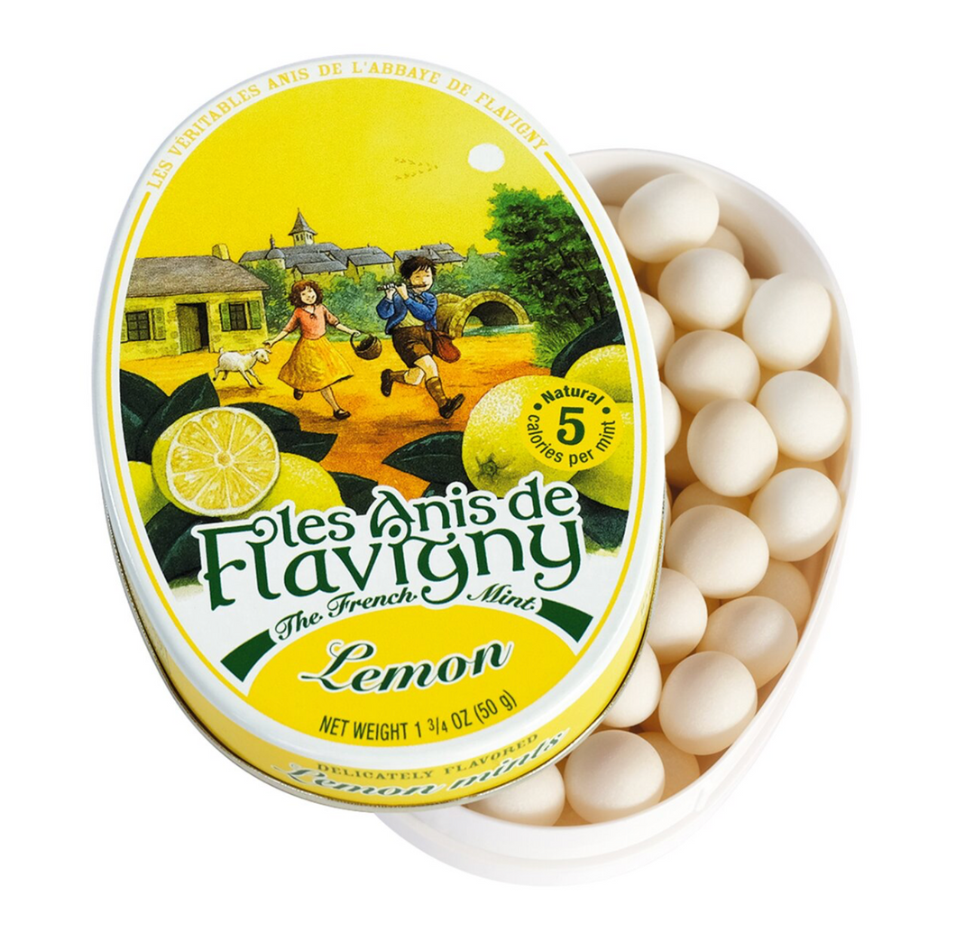 Les Anis de Flavigny - Lemon Mints (50g)